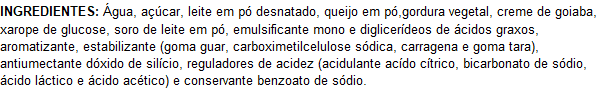 Ingredientes de Romeu e Julieta 1,5L