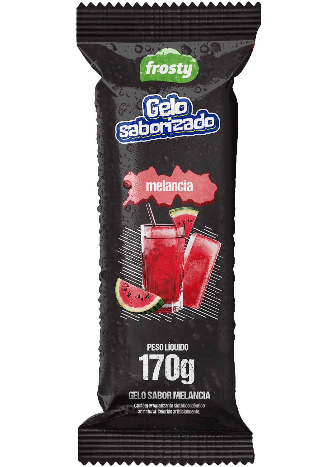 Gelo saborizado Melancia